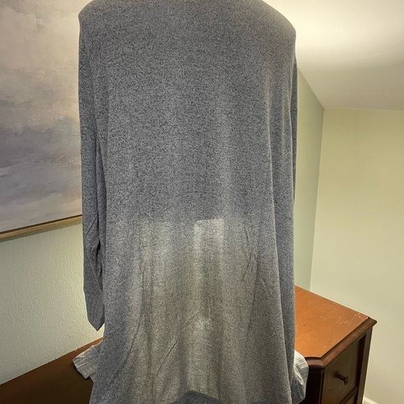 Heather Grey Cardigan - Picture 4 of 7